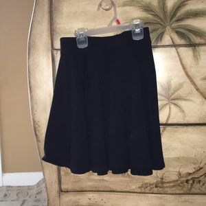 Vintage Black Skater Skirt